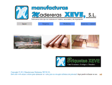 Tablet Screenshot of maderasxeve.com